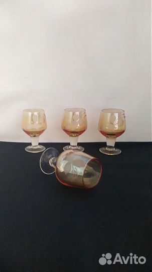 Стопки Рюмки Лафитники СССР Винтаж