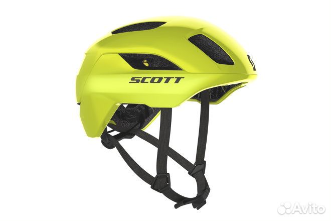 Велошлем Scott La Mokka Plus / Желтый