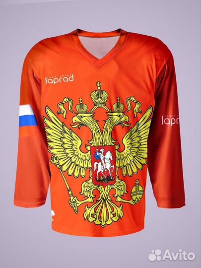 Хоккейный свитер тренировочный (красный)