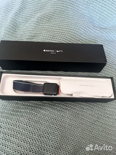 Часы apple watch 3 42mm nike