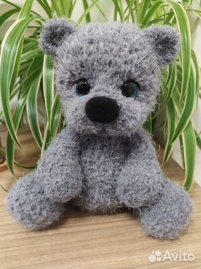 Вязаный Мишка Тедди ручная работа