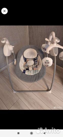 Детская электронная качель