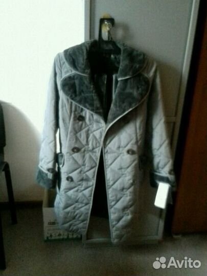 Стеганое пальто