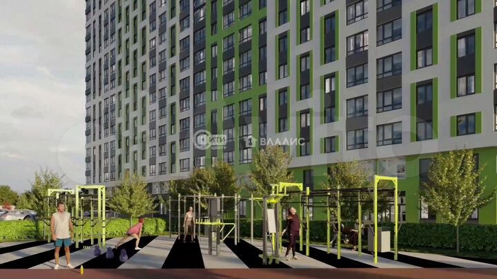 Квартира-студия, 27,1 м², 3/27 эт.