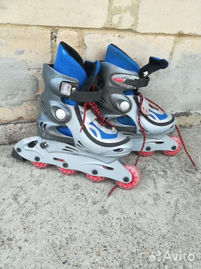Роликовые коньки детские раздвижные