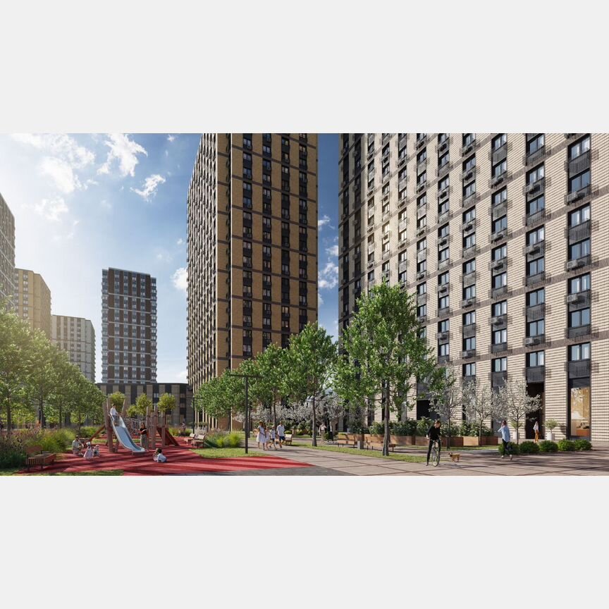 Квартира-студия, 28,7 м², 23/23 эт.