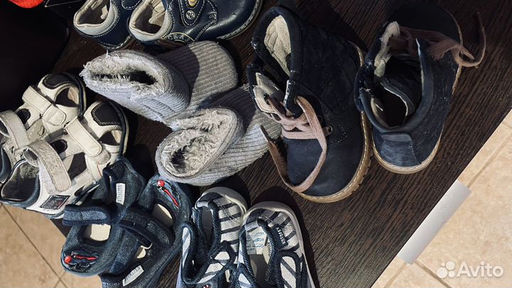 Обувь детская 20-23 размера много