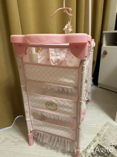 Кровать манеж для кукол decuevas