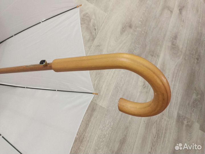 Зонт трость большой белый фирменный LR, новый