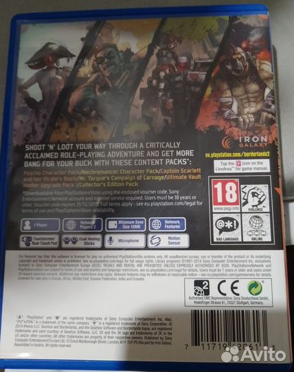 Borderlands 2 psvita