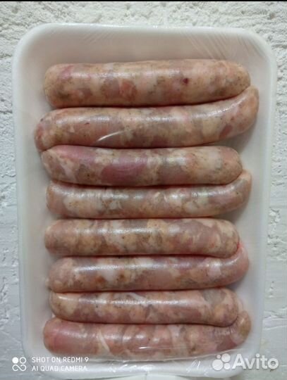 Купаты из куриной грудки (кусковые) халяль