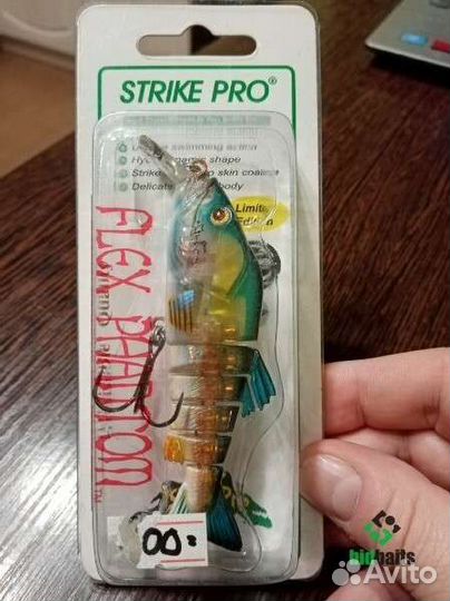 Воблеры Strike Pro Flex Phantom 90 90mm 21g