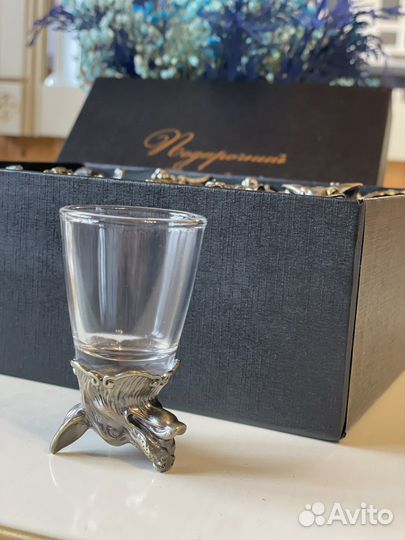 Стопки/рюмки подарочный набор, 12 шт