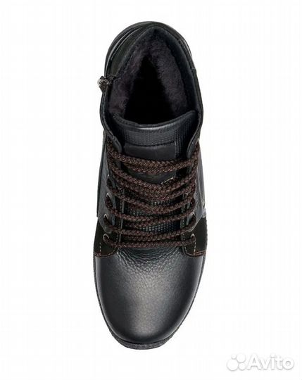 Новые зимние мужские ботинки из кожи 41 размера