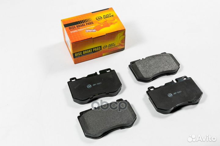 Колодки тормозные дисковые, передние JBP0601 Just