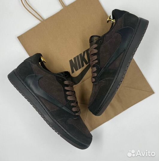 Кроссовки Nike Air Jordan 1 Brown