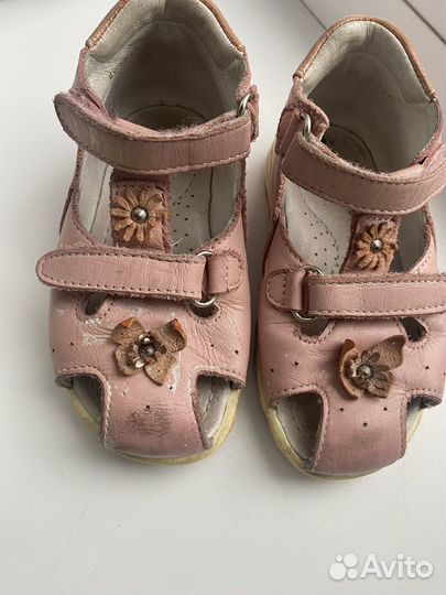 Летняя обувь для девочки 23 24