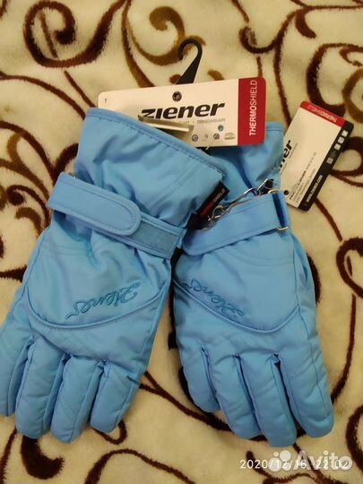 Перчатки женские утеплённые