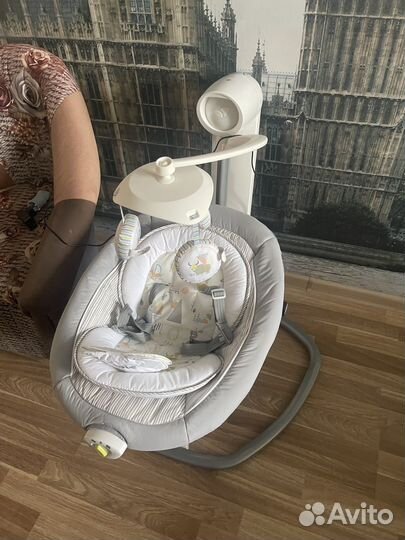 Детские электронные качели joie