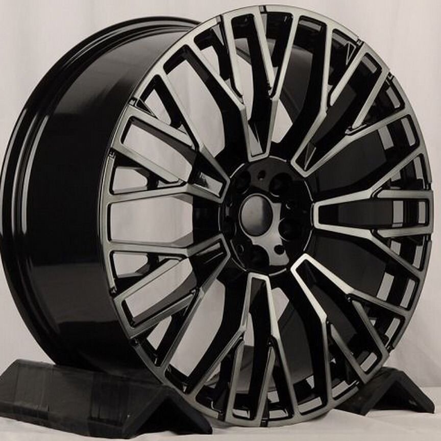 Powcan BK5769 : 9,5x22 5*112 Et:32 Dia:66,6 BKF black clear (MB-B)