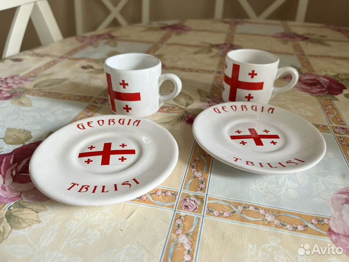 Кофейная пара 2 штуки Грузия Тбилиси