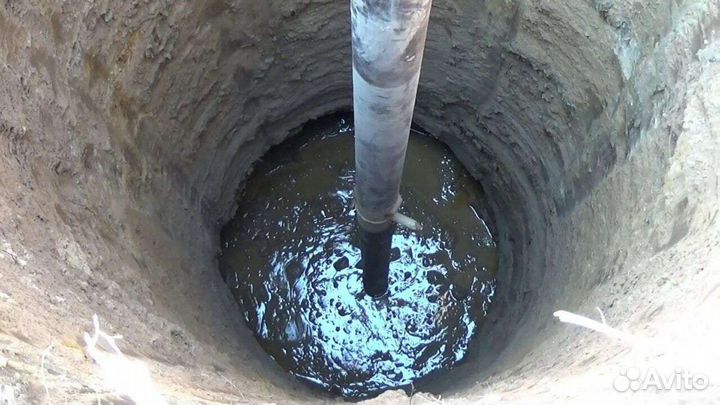 Бурение колодцев машиной