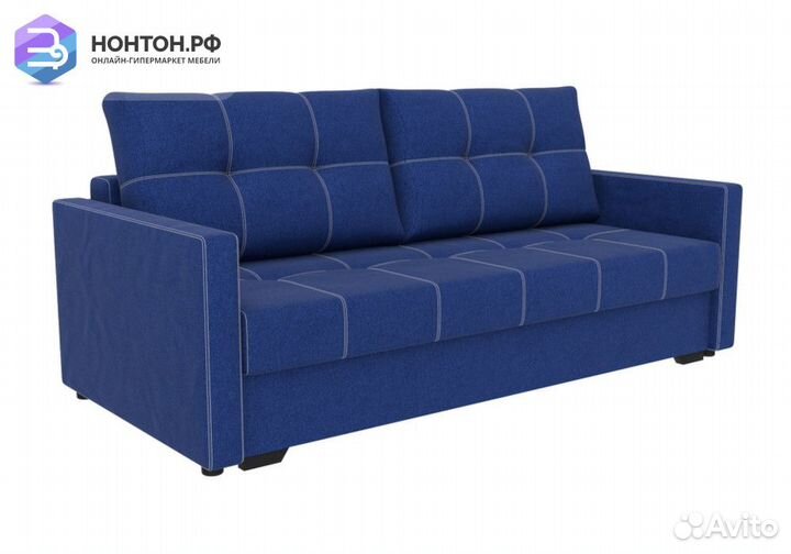 Диван тик-так Гранд светло-синий