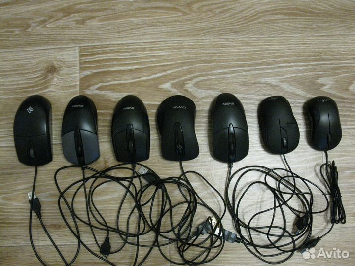 Мыши проводные, USB