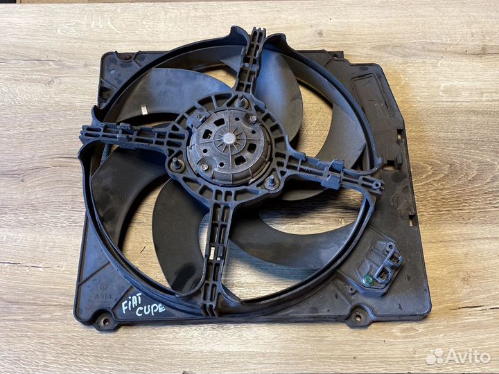 Fiat купе вентилятор охлаждения