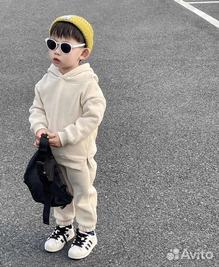 Костюмы тёплые на флисе в двух цветах