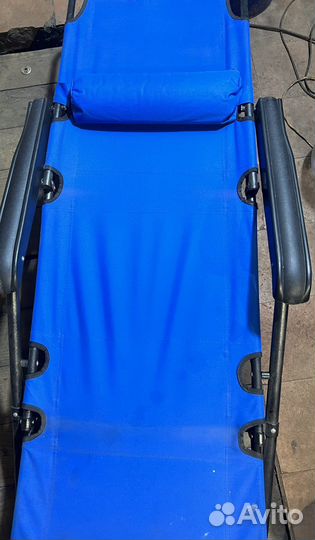 Кресло шезлонг раскладушка