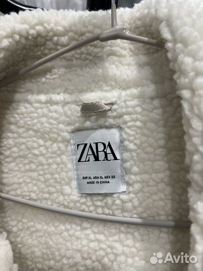 Дубленка женская zara xl