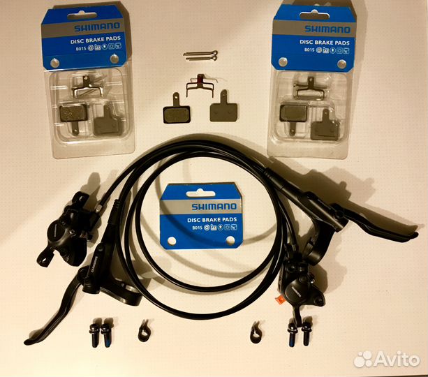 Тормозные колодки на тормоза Shimano