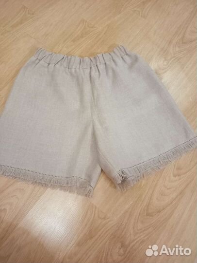 Шорты льняные женские, р.44