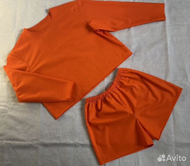 Шорты и свитшот хлопок