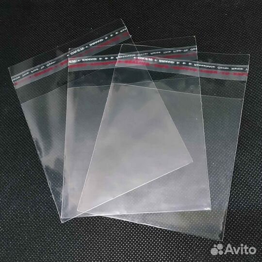 Пакеты с клеевым клапаном, zip lock, с бегунком