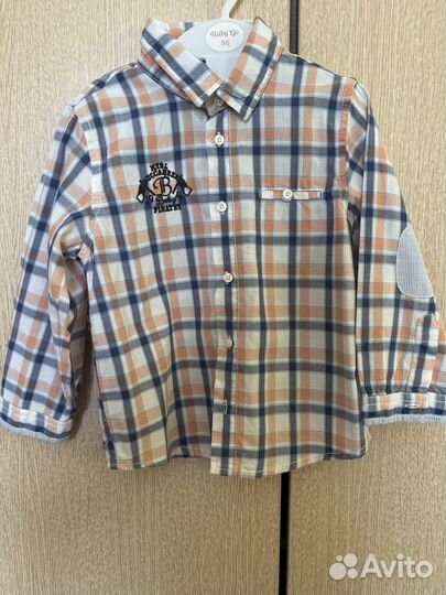 Рубашка zara 98