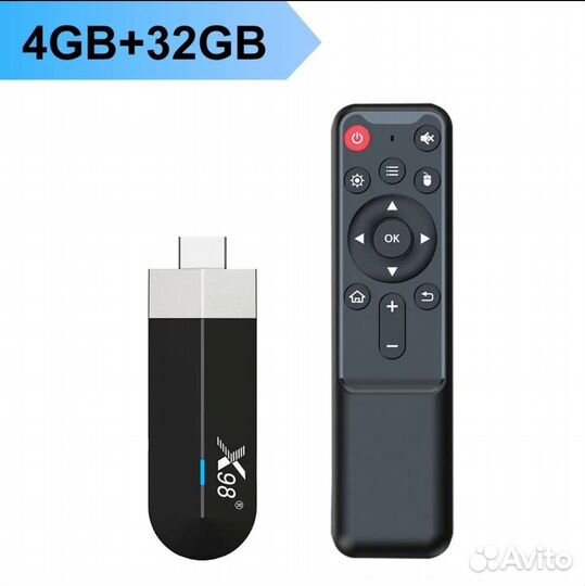 Тв стик X98 S500, Amlogic S905Y4 4/32; настройка