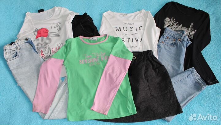 Вещи пакетом на девочку