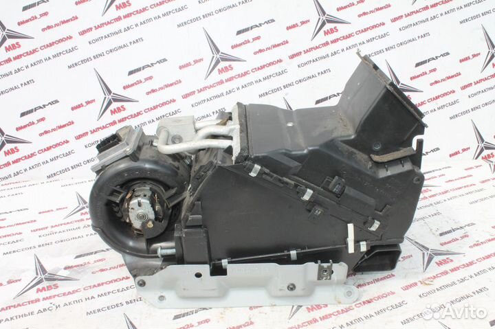 Корпус печки w220 мерседес задний