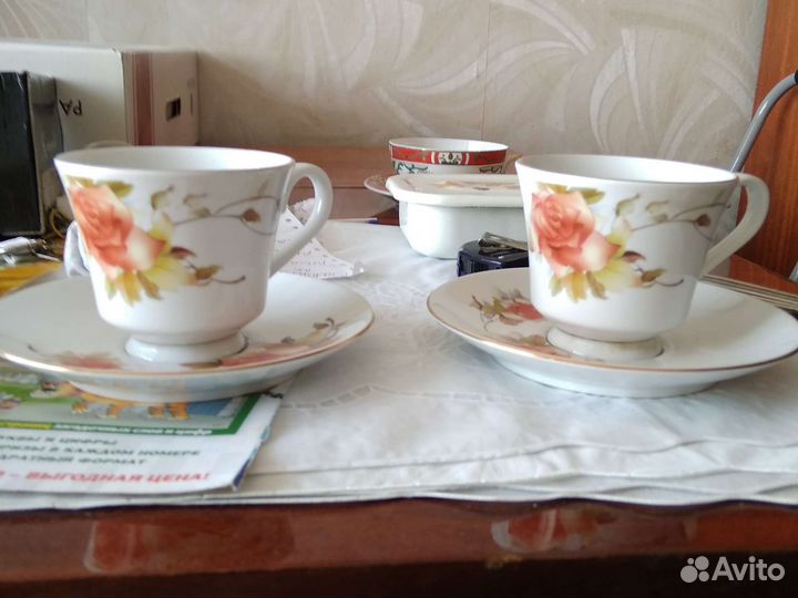 Чашка с блюдцем Япония