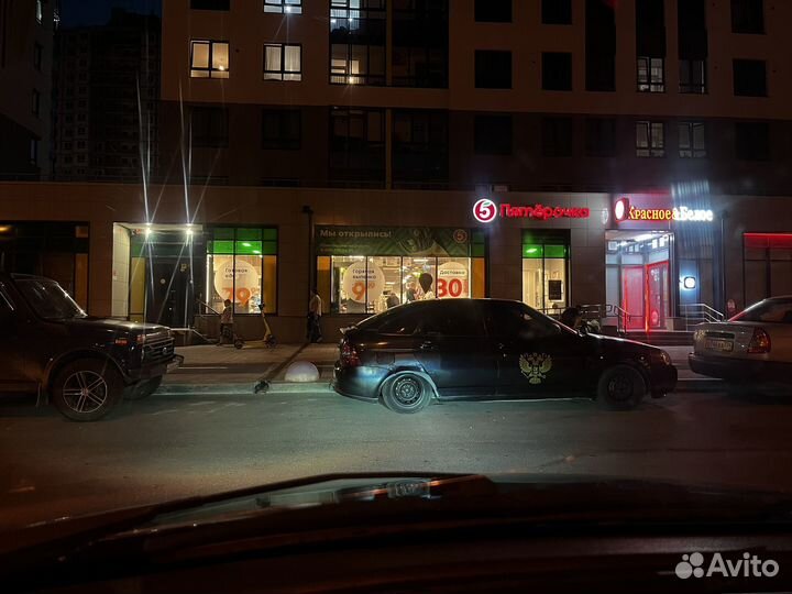 Передние фары priora с линзами, ксен, галочки амг