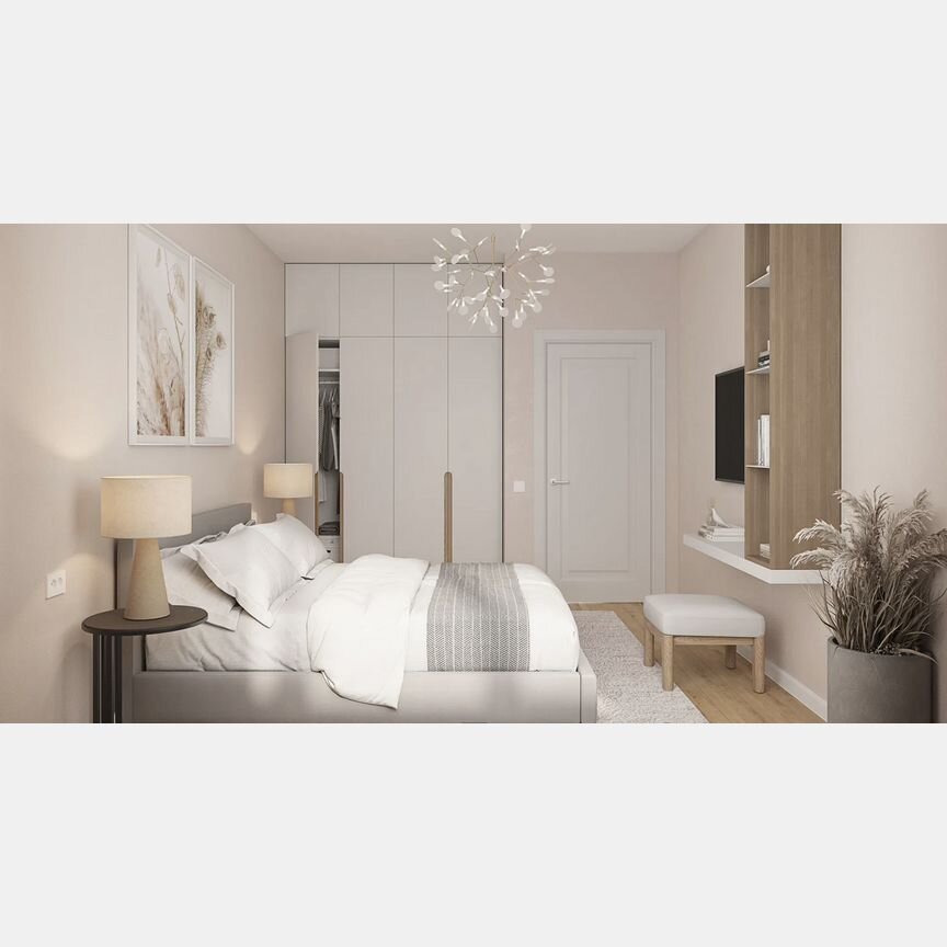 3-к. квартира, 66,5 м², 3/9 эт.