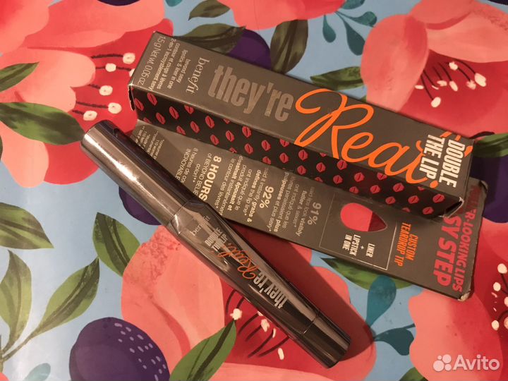 Benefit Double the lip двойная помада