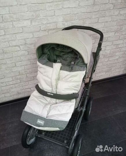 Коляска inglesina sofia 2 в 1 + аксессуары