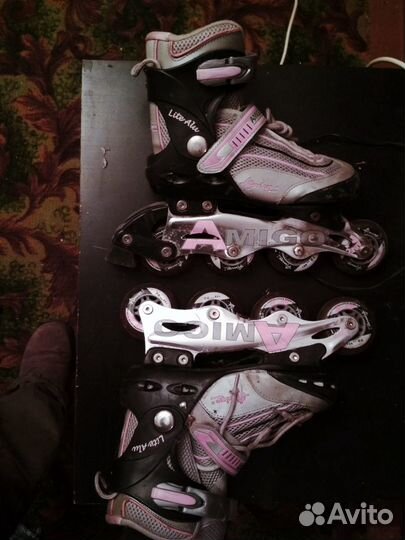 Коньки роликовые 36-39