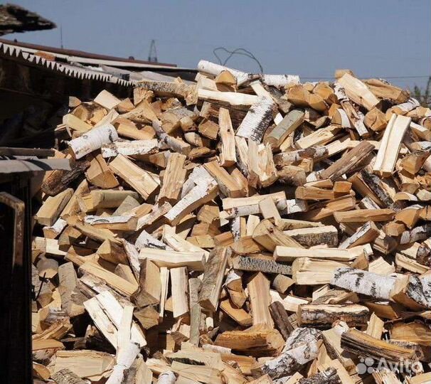 Дрова березовые колотые сухие