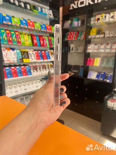 Усиленный чехол прозрачный Armour Case iPhone 12