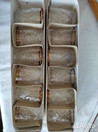 Стопки хрустальные СССР