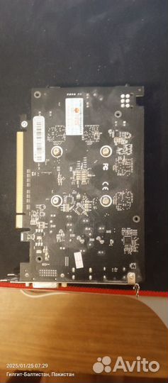 Видеокарта rx 550 4gb